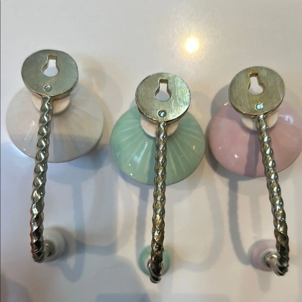 Colorful French Wall Hooks - Picture 3 of 3